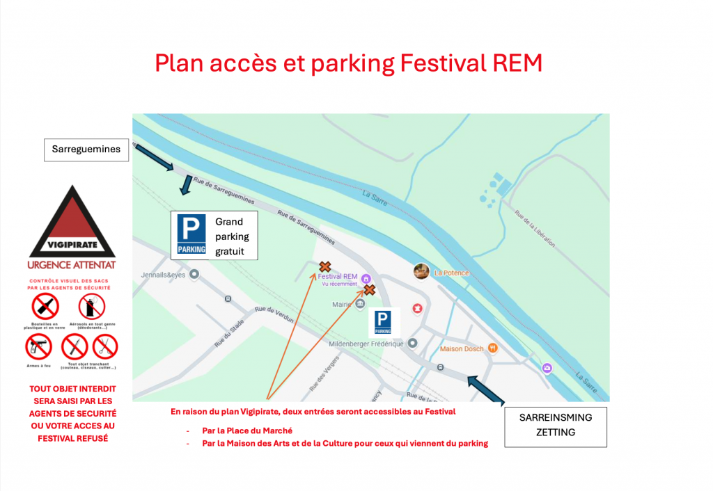 Parkings, accès et sécurité